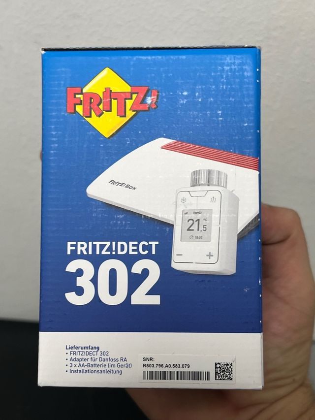 LOTE 2 Termostati FRITZ!DECT 302