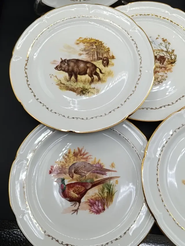 Juego aperitivos porcelana Vierzon