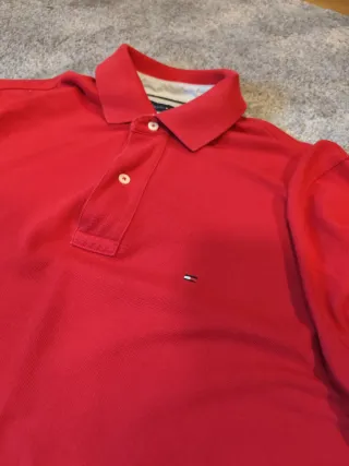 Polo Tommy Hilfiger Rojo