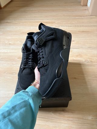 Jordan 4 Retro Black Cat (2025) 49.5 EU - 15 US