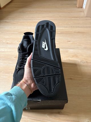 Jordan 4 Retro Black Cat (2025) 49.5 EU - 15 US