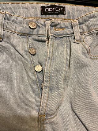 Jeans unisex taglia 42 con stampa