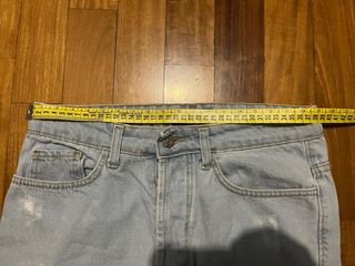 Jeans unisex taglia 42 con stampa