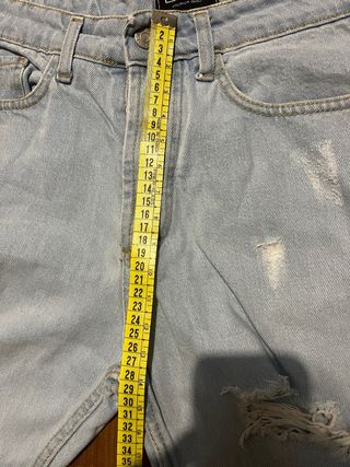 Jeans unisex taglia 42 con stampa