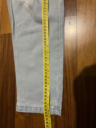 Jeans unisex taglia 42 con stampa