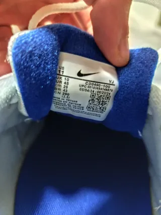 Zapatillas Nike Air Max 90 Azul y Blanco