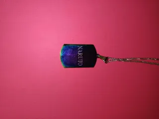 Medalla Naruto Anime con Cadena