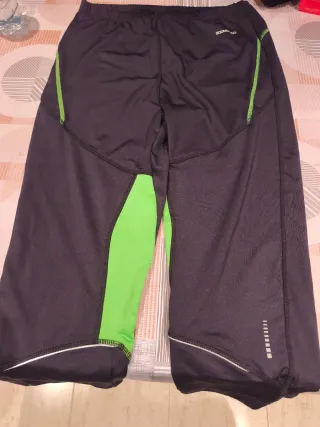 Pantalón Ciclismo Negro/Verde