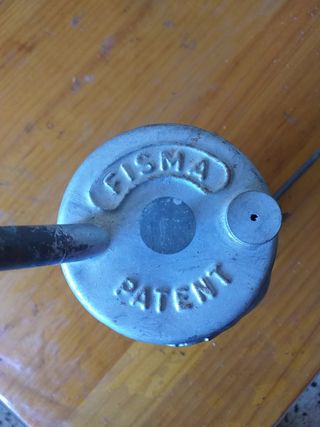 Lampara de carburo antigua