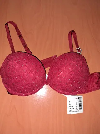 NUEVO!! Sujetador Tezenis Rojo 85B