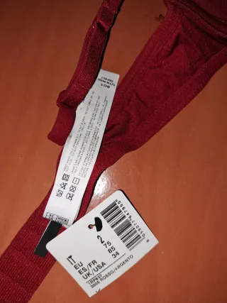 NUEVO!! Sujetador Tezenis Rojo 85B
