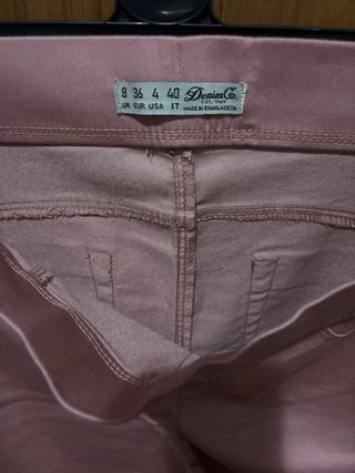 Pantalón mujer rosa