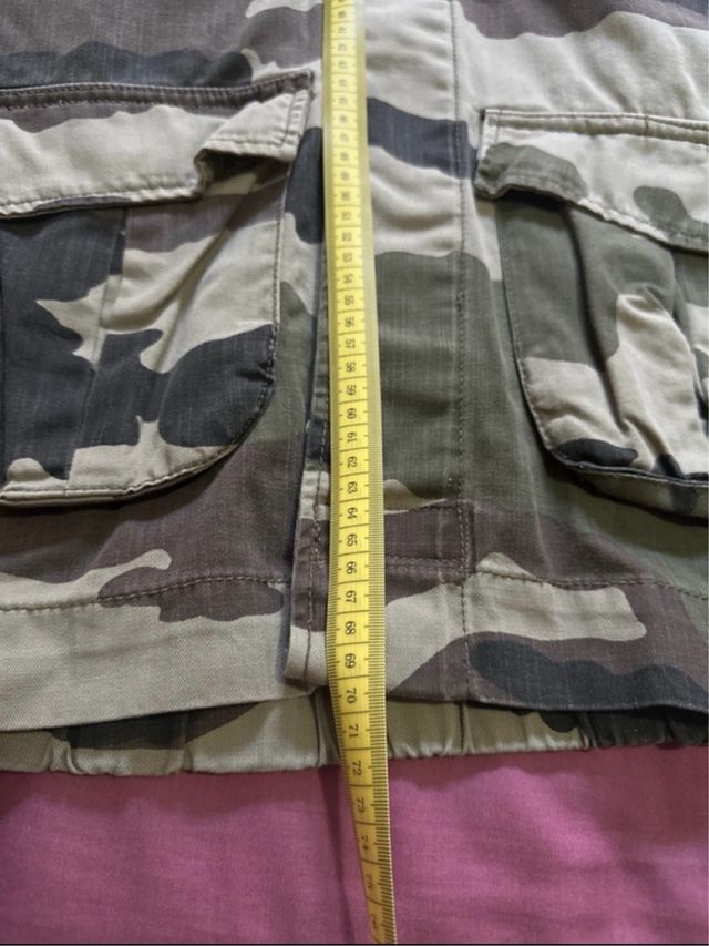 Chaqueta militar camuflaje mujer