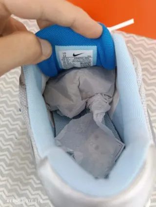 Nike Initiaitor Scarpe da Ginnastica Argento/Blu