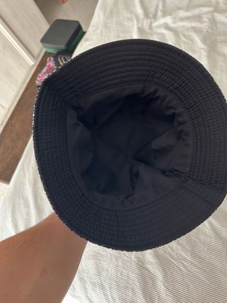 Cappello pescatore bandana nero bianco