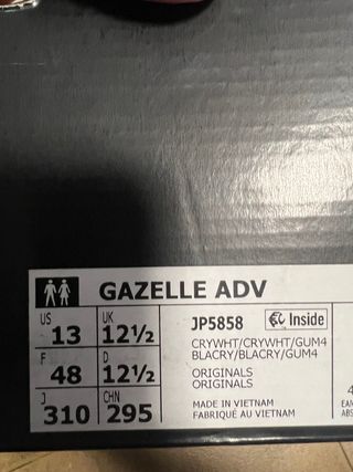 Adidas Gazelle ADV