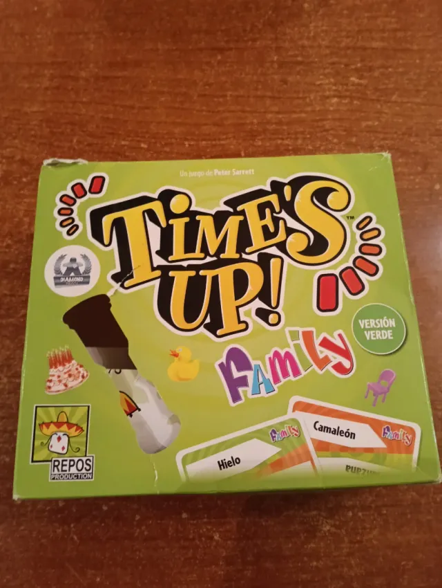 Juego de cartas Time's Up! Family Verde