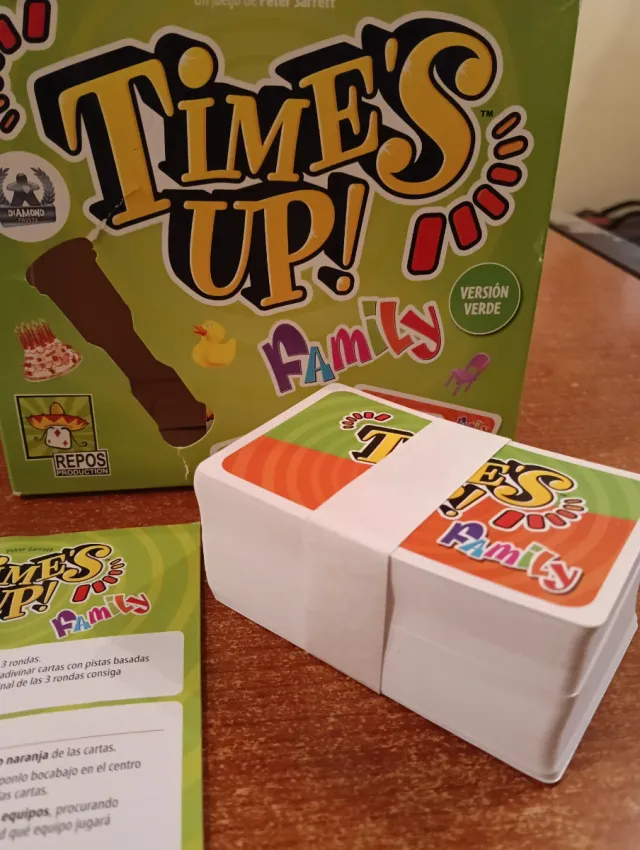 Juego de cartas Time's Up! Family Verde