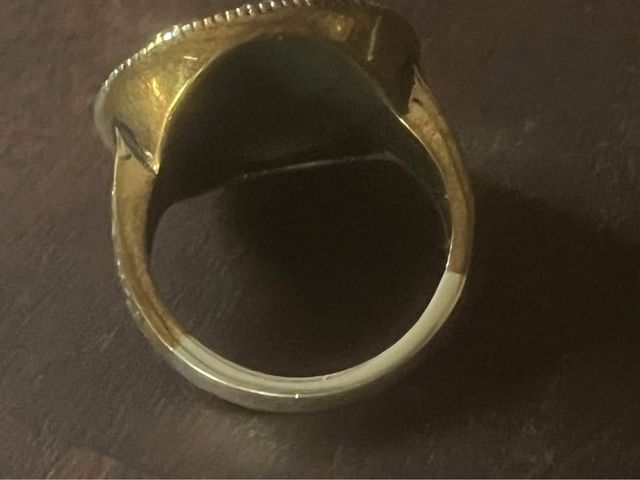 Anello vintage argento 925 floreale