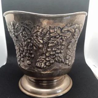 Secchiello Ghiaccio Cesellato Mano