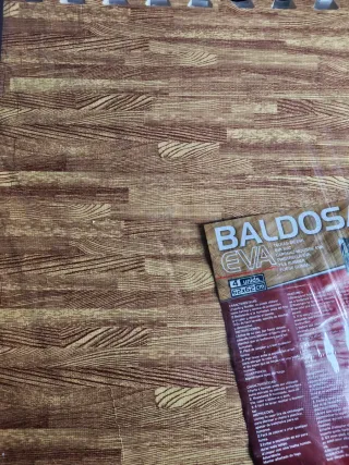 Baldosas Eva Madera 62x62 Cm (8 Unidades)