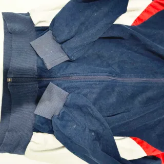 Chaqueta Adidas Vintage Azul y Roja