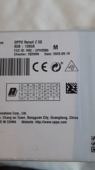 Oppo Reno4 Z 5G da 128/8 GB RAM