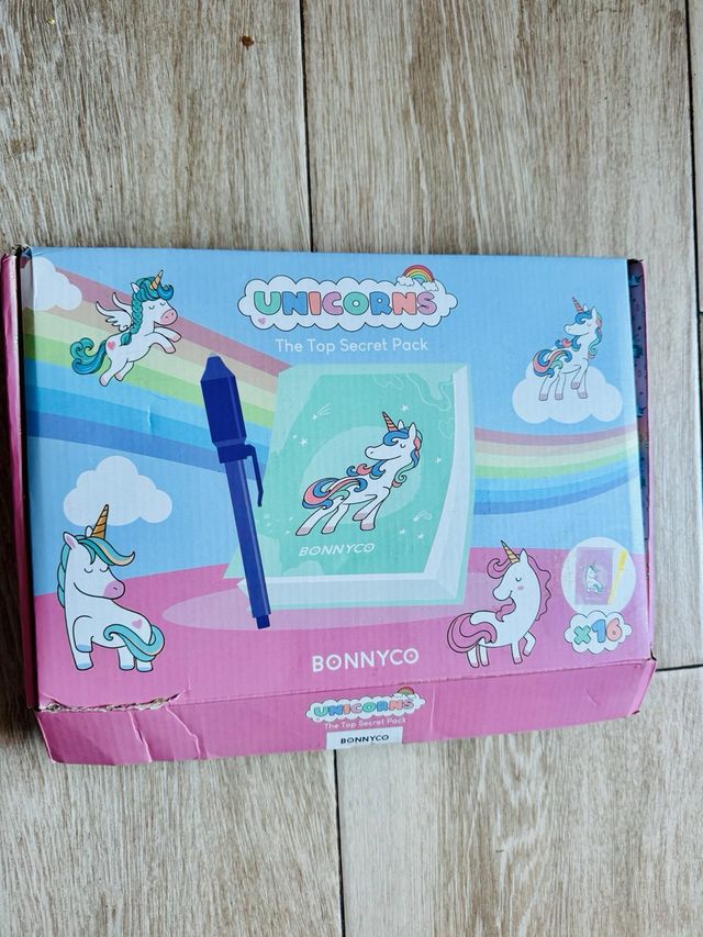 NUEVO! Pack 16 quaderni e penna con inchiostro invisibile