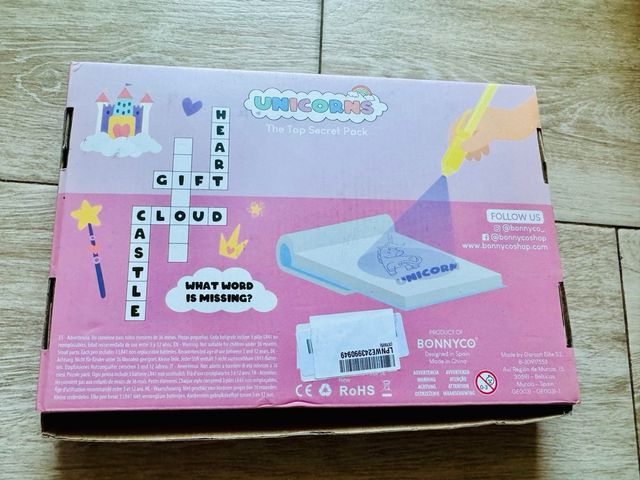 NUEVO! Pack 16 quaderni e penna con inchiostro invisibile