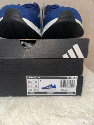 Zapatillas Adidas Azul y Blanco