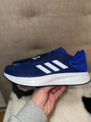 Zapatillas Adidas Azul y Blanco