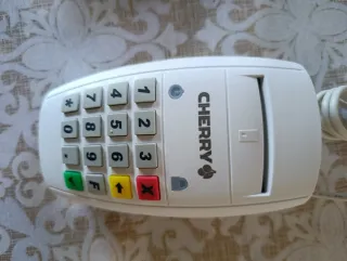 Lettore Smart Card CHERRY ST-2100 Bianco