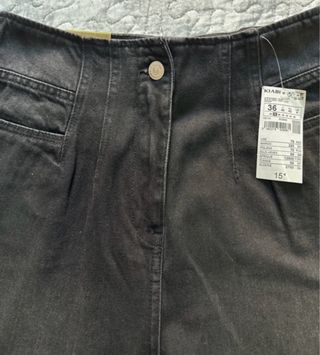 Vaqueros mujer negros