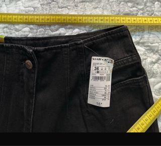 Vaqueros mujer negros