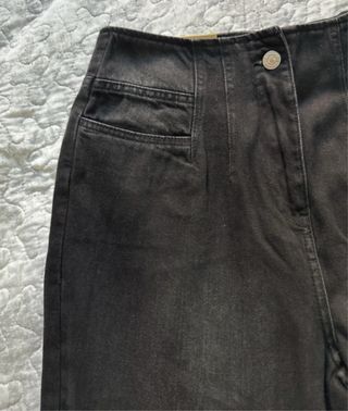 Vaqueros mujer negros