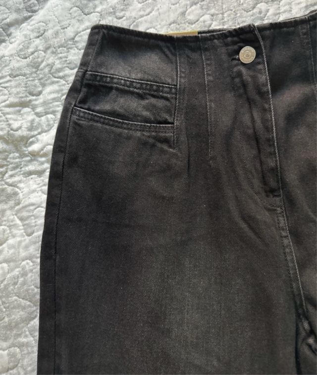 Vaqueros mujer negros