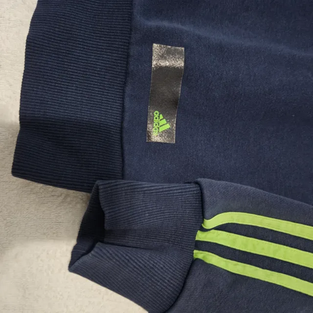 Chaqueta Adidas azul con rayas