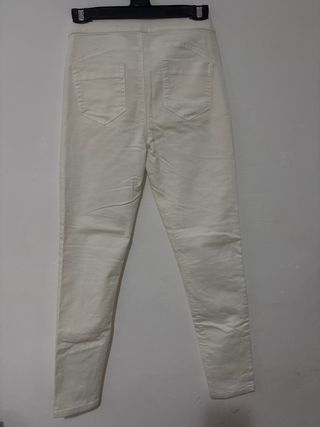 Pantalón blanco mujer