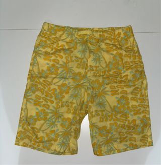 Bañador Hombre Estampado Palmeras Flores