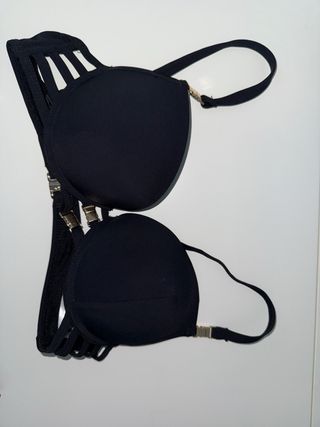 Bikini Negro con Tiras