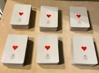 Carte da Baccarà Dal Negro - Usate