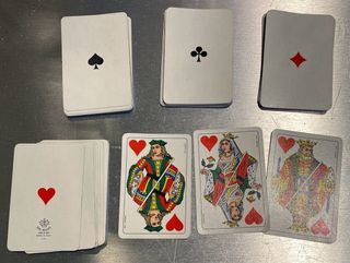 Carte da Baccarà Dal Negro - Usate