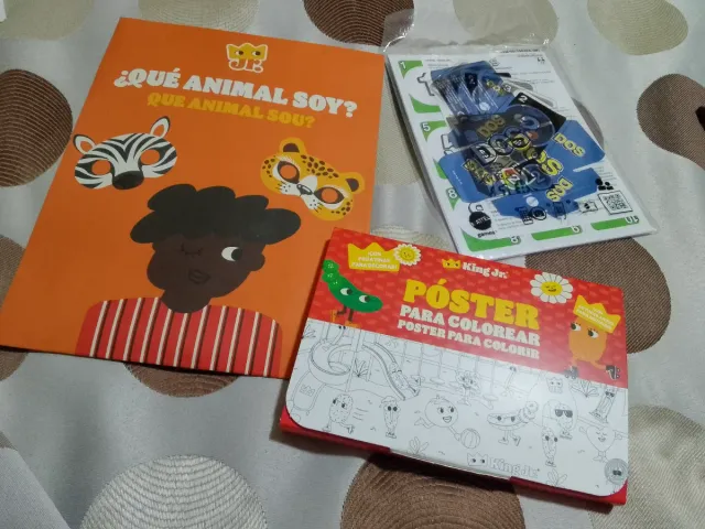 Juegos Burger King ¿Qué Animal Soy? y Dos