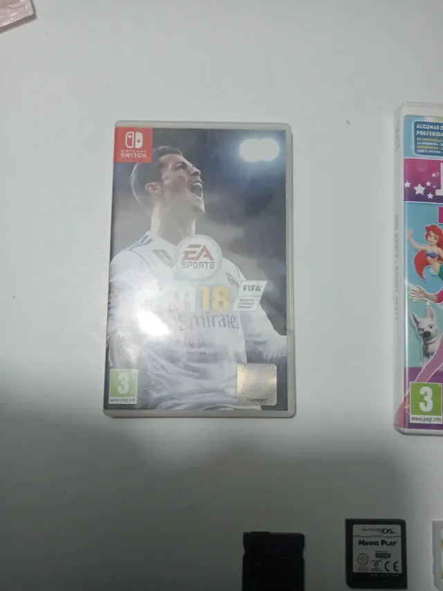 Lote Juegos Wii: FIFA 18, Just Dance 3