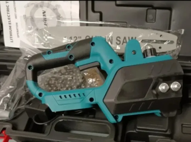 Motosega a Batteria Ricaricabile 12 Pollici