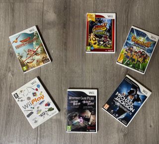Pack 6 Juegos Wii: Deportes, Misterio, Música