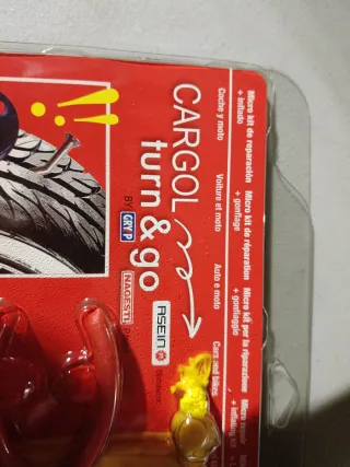Kit Reparación Pinchazos Cargol Turn & Go