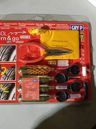 Kit Reparación Pinchazos Cargol Turn & Go