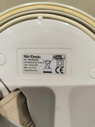 Exprimidor de cítricos con medidor