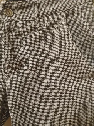 Pantaloni donna ZeroZero pied de poule